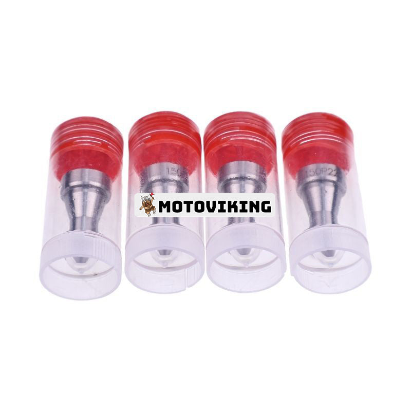 4 st Bränsleinsprutningsmunstycke 150P225TCO 129468-53000 för Yanmar motor 3JH3CE 3JH3E 3JH3E-YEU-E 4JH3 4JH3CE 4JH3CE1 4JH3E 4JH3ZA
