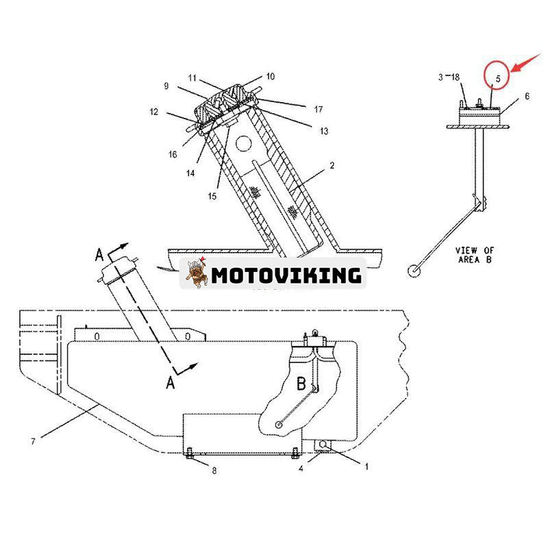 Avsändare 9X-5627 för Caterpillar CAT 924F 918F hjullastare 3114 motor