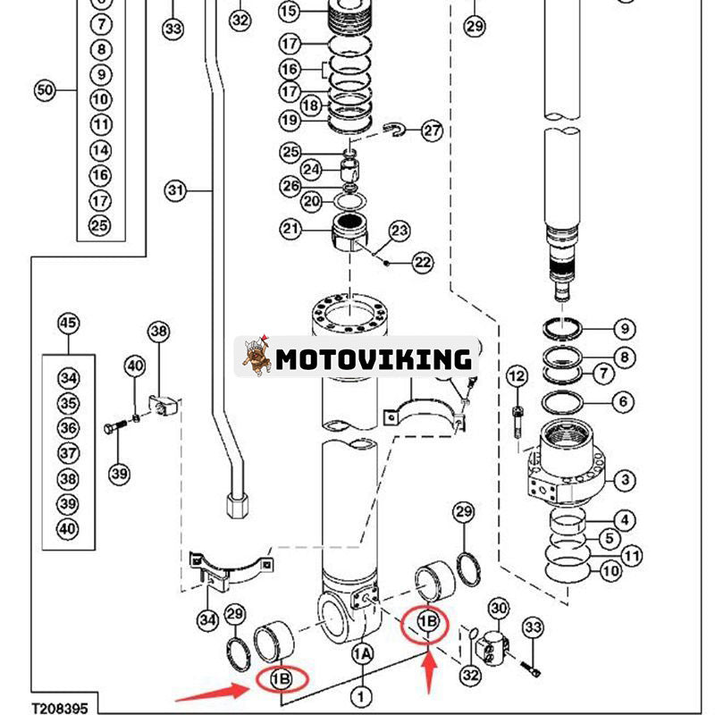 Armbussning 4352399 för Hitachi EX200-3 EX200-5 ZX120 ZX120-3 ZX120-E ZX130-3 ZX200-E ZX200-X ZX210W ZX210W-3 grävmaskin