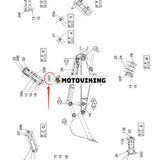 Armbussning 3102312 för Hitachi grävmaskin ZX75US-3