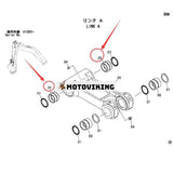 Skoplänkbussning 4443879 för Hitachi grävmaskin ZX110 ZX110-3 ZX120 ZX120-3 ZX125US ZX130-3