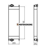 Oljekylare 281-3626 för Caterpillar CAT grävmaskin E312D E311D