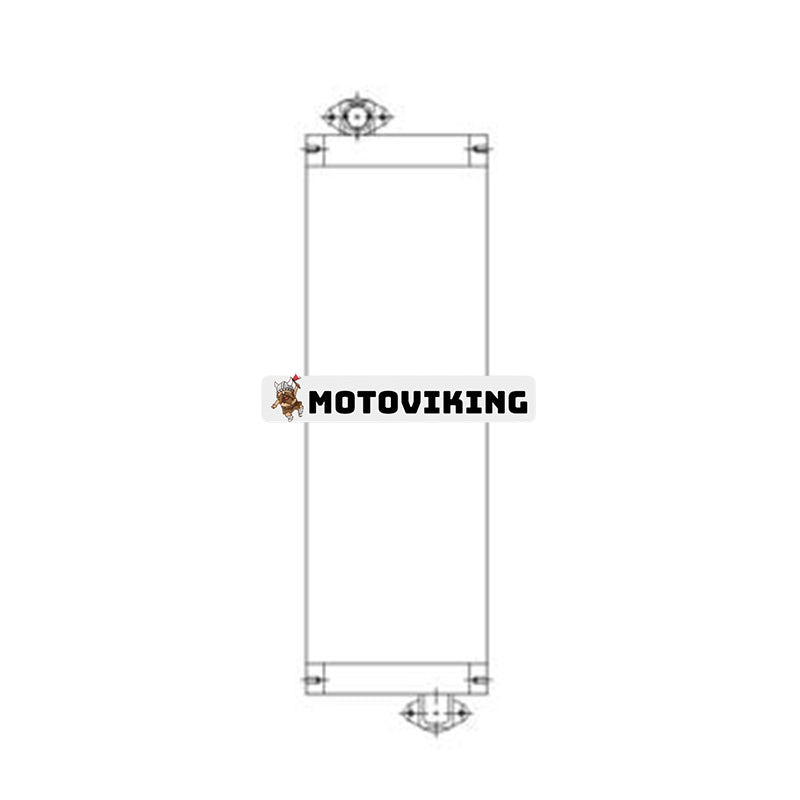 Oljekylare till Kobelco Grävmaskin SK130-8