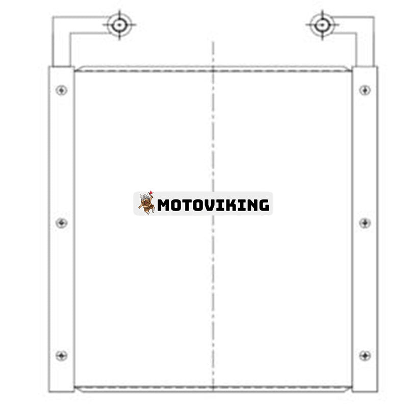 Oljekylare YX05P00001S012 för Kobelco grävmaskin SK135SRLC SK115SRDZ SK135SRL