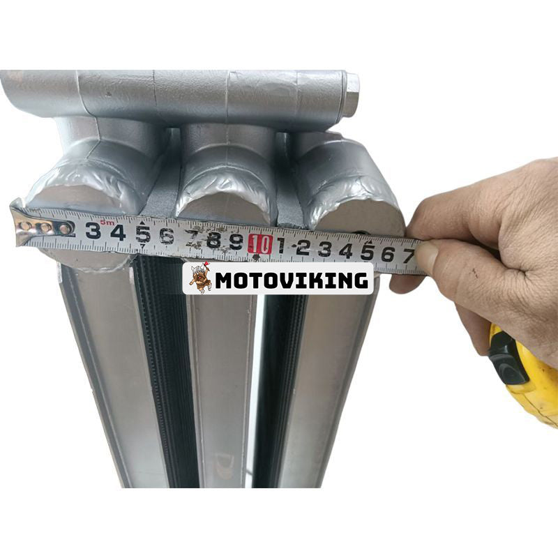 Oljekylare 22U-03-22120 22U-03-22130 22U-03-28430 för Komatsu PC228USLC-3E0 PC228USLC-3 PC228US-3E0 PC228US-3 Grävmaskin Storlek 830*710*50 mm