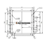 Oljekylare till Doosan Grävmaskin DH220-3