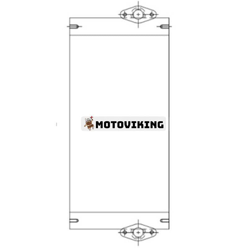 Hydraulisk oljekylare 22P-03-11131 för Komatsu PW98MR-8 PC88MR-8 PC78US-8 PC70-8 grävmaskin