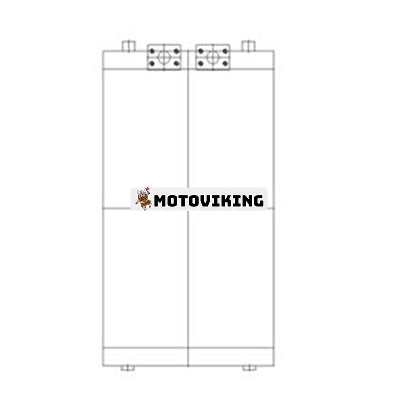 Oljekylare till Volvo EC120D grävmaskin