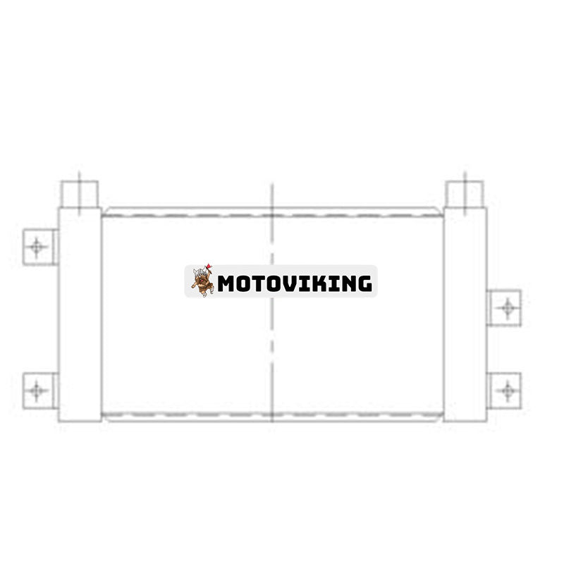 Oljekylare 4230331321 för Komatsu WA380-5 WA400-5 HD465-7R HD605-7E0 HD605-7R