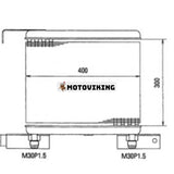 Oljekylare 20B-03-21111 för Komatsu grävmaskin PC60-2 PW60-1