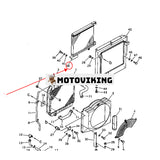 Oljekylare 20B-03-21111 för Komatsu grävmaskin PC60-2 PW60-1