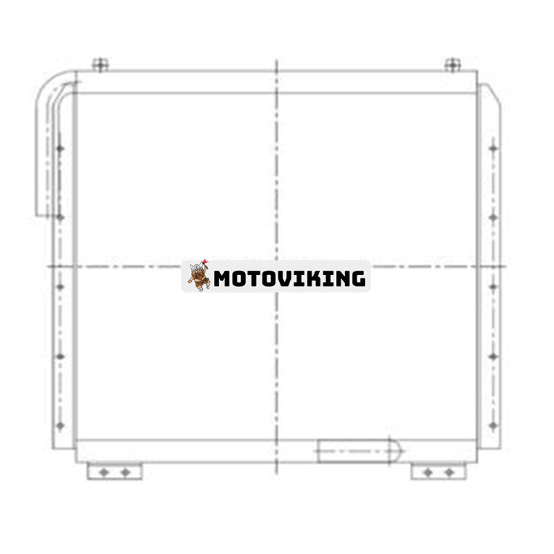 Oljekylare till Kobelco Grävmaskin SK400-1