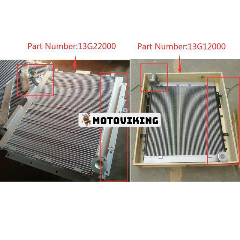 Oljekylare 13G22000 för Doosan Grävmaskin S225LC-V S230LC-V