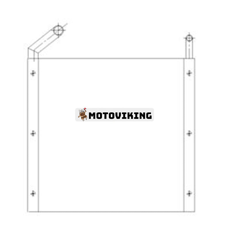 Hydraulisk oljekylare YW05PU0002S002 för Kobelco grävmaskin SK100 SK120 SK130 SK115DZ SK130LC SK120LC