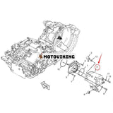 Hydraulpump 262-5202 för Caterpillar CAT TH460B Teleskoplastare 3054E motor