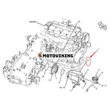 Hydraulpump 262-5203 för Caterpillar CAT TH460B TH560B TH560B 3054E 3054 motor