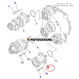 Hydraulpump 705-95-01020 för Komatsu HM300-2R HM300-2 HM250-2 dumper