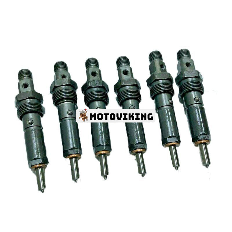 6st bränsleinsprutare 3939696 för Cummins motor 6B5.9 ISB6.7 QSB3.9 QSB5.9 Hyundai hjullastare HL740-7 HL740TM-7 HL757-7 HL757TM-7