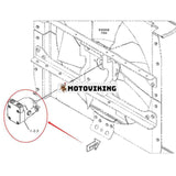 Fläktmotor 370-7601 för Caterpillar CAT 986 986K 986H hjullastare C15 motor