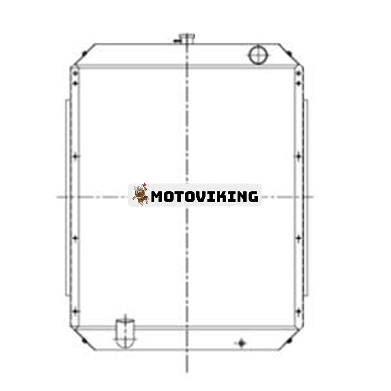 Vattentankkylare 11N8-42160 11N8-42111 för Hyundai grävmaskin R290LC-7H