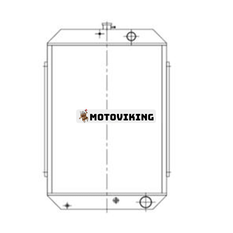 Vattentank Kylare för Hyundai Grävmaskin R220-5 R170W