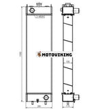 Vattentankkylare 21K-03-71115 För Komatsu grävmaskin PC160-7