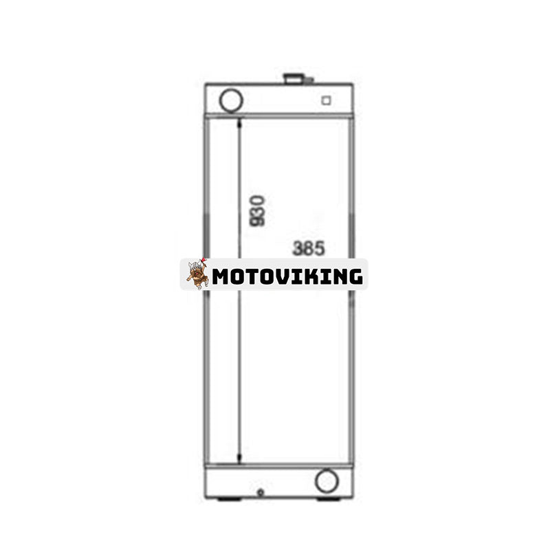 Vattentankkylare 23B0373131 för Komatsu GD555-5 väghyvlar