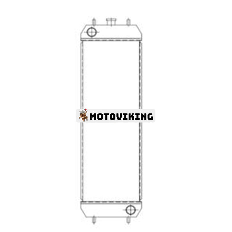 Vattentankkylare XB00001928 för Hitachi grävmaskin ZAX200-5G