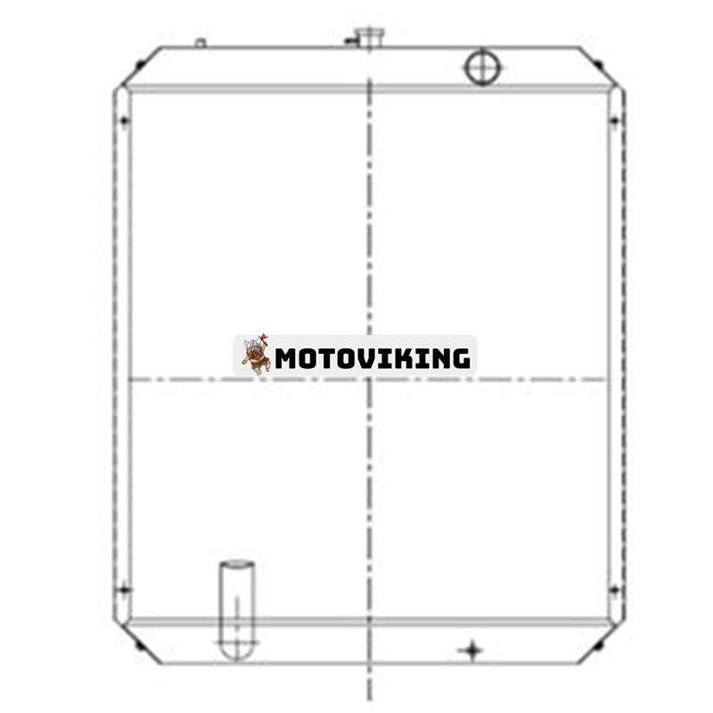 Vattentankkylare 11NA-44111 11NA-44170 för Hyundai Grävmaskin R370LC-7