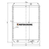 Vattentankkylare 13F11000 202-00071C för Doosan Daewoo grävmaskin DX300LC S300LC-V TXC300-1 Lastare DX300LL