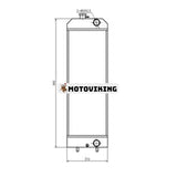 Vattentankkylare 3786178 för Caterpillar CAT grävmaskin E312D