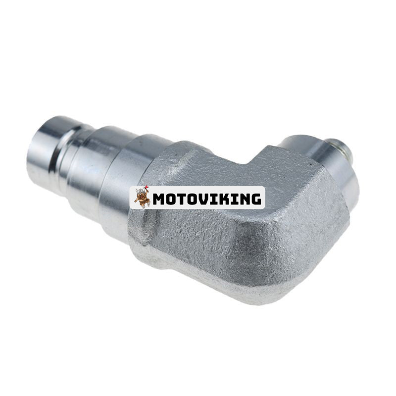 Flat Face Coupler med 3/8" JIC 90 graders ände 7167304 för Bobcat