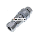 1/4" NPT Hydraulisk snabbkopplingssats K2581-66220 7J612-66323 för Kubota BX1860 BX1870 BX2360 BX2370 BX25D LA211 LA243 LA403 LA504 LA534A