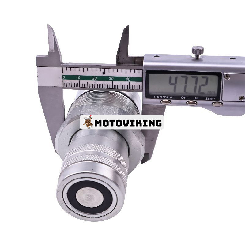 Hydraulisk kvinnlig plattanvänd snabbkoppling V1311-77150 för Kubota SVL95-2S SVL75-2CA SVL75-2C SVL75-2 SSV75 SSV65PC