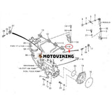 För Caterpillar CAT 311B 311 312 312B 3064 rör 5I7873