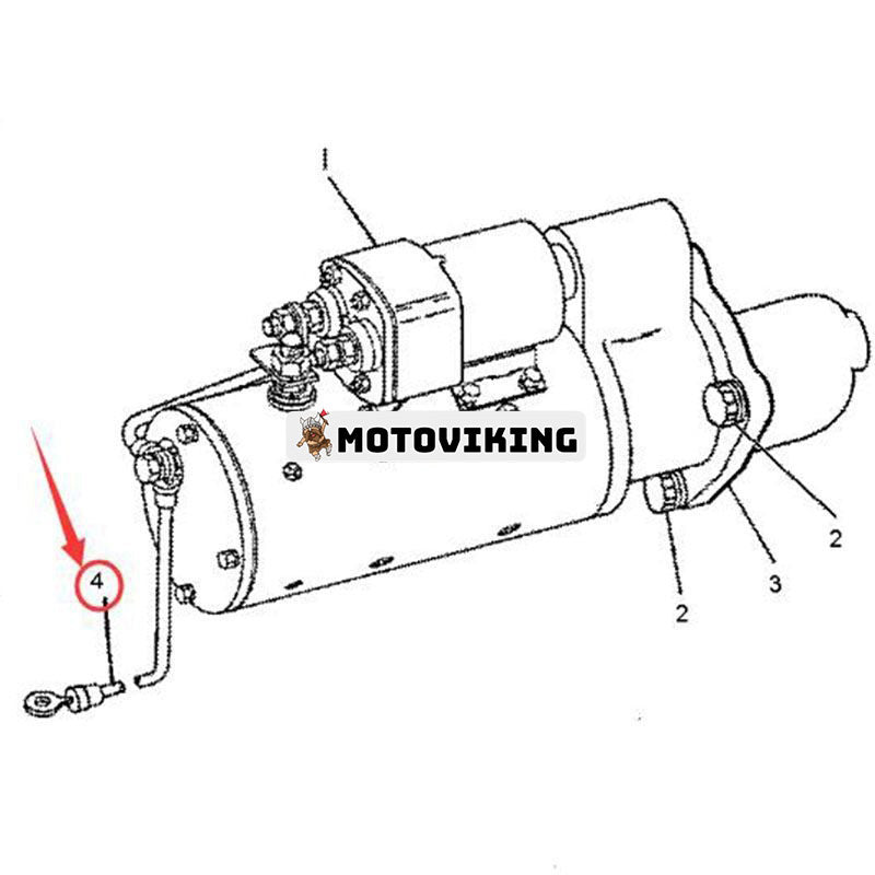 Wire 9F4337 för Caterpillar CAT 215 225 229 235 245 330 330B 375 5080 3208 3304 3306 3406 3408 3412 3456