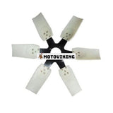 För Mitsubishi 6D22 motor KATO HD1250 grävmaskin fläktblad 30948-80400