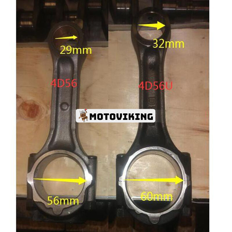 Vevstång 1115A035 1115A343 för Mitsubishi L200 Triton 2.5DI-D 4D56 motor