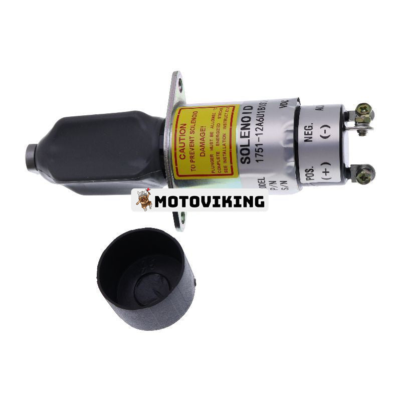 12V eftermarknad Woodward 1700-2509 1751-12A6U1B1S1A Bränsleavstängningssolenoid för motor