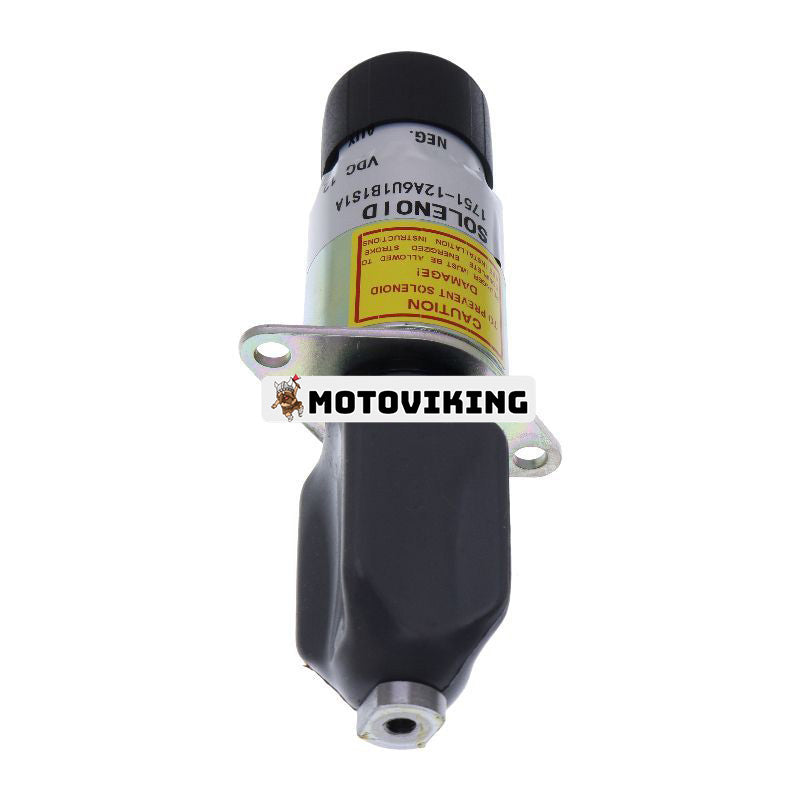 12V eftermarknad Woodward 1700-2509 1751-12A6U1B1S1A Bränsleavstängningssolenoid för motor