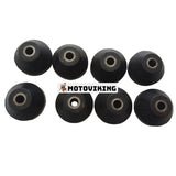 8 st Motorfäste gummikudde 21U-01-31211 för Komatsu PC27MR-3 PC30MR-1 PC30MR-2 PC30MR-3 PC30MR-5 PC30UU-3 PC35MR-2 PC35MR-3