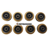 8 st Motorfäste gummikudde 21U-01-31211 för Komatsu PC27MR-3 PC30MR-1 PC30MR-2 PC30MR-3 PC30MR-5 PC30UU-3 PC35MR-2 PC35MR-3