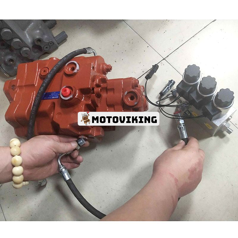 Hydraulpump B0600-21012 Kayaba PSVD2-21E för Yanmar B-6E VIO55 grävmaskin