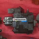 Hydraulisk huvudpump B0600-27005 Kayaba PSVD2-27E-4 med två magnetventiler för Yammar 60 Yamaha YM55 Kubota 60 IHI 60 grävmaskin