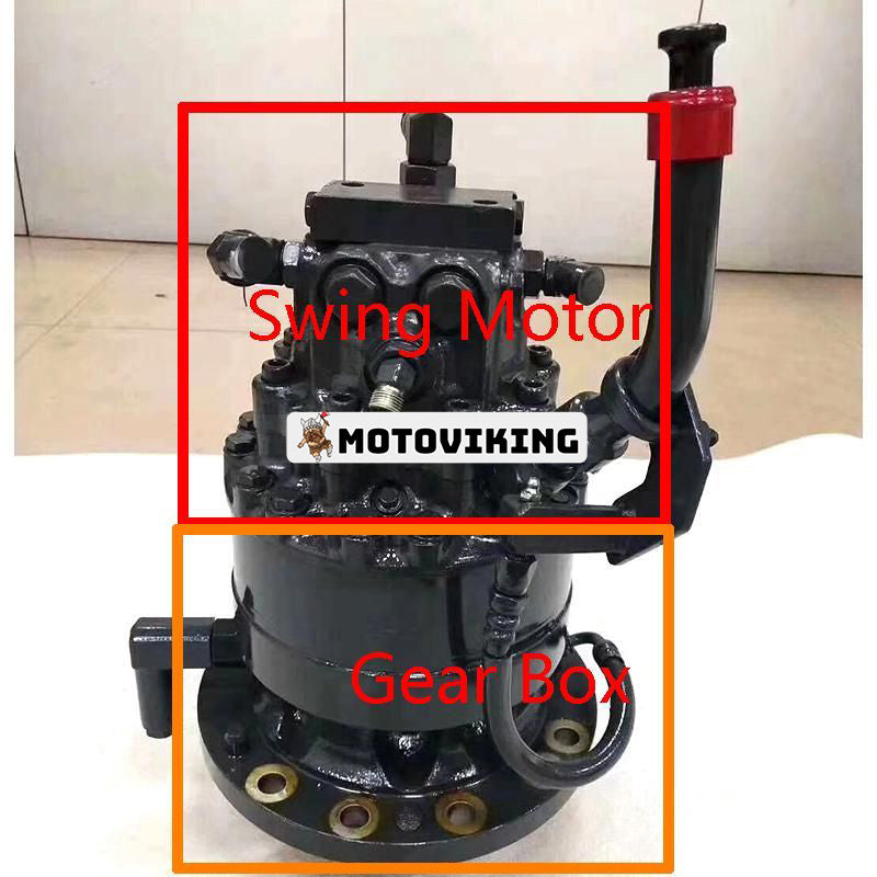 Svängmotorväxellåda 21W-26-00100 för Komatsu PC78UU-6 PC78MR-6 PC78US-6 grävmaskin