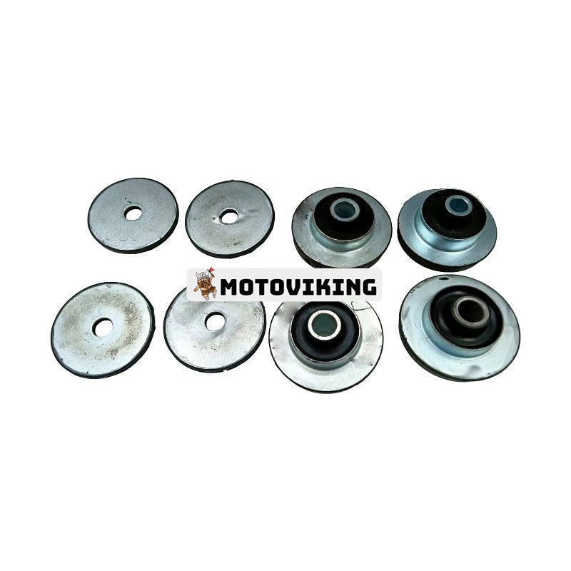 1 set monteringsgummikuddefötter stötfångare för Isuzu BB-4BG1T motor Kobelco SK135SR grävmaskin