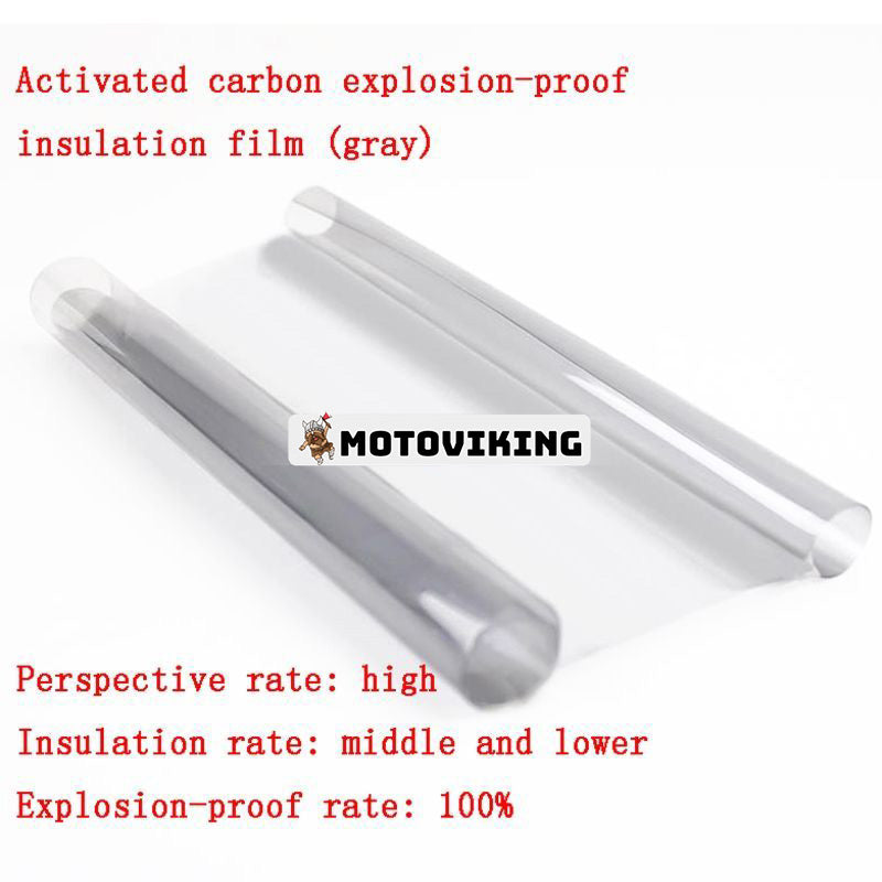 Grävmaskin Glas Explosionssäker isolering Skyddsfilm för Komatsu Caterpillar Hitachi Volvo Doosan Daewoo Kobelco Hyundai