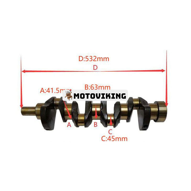 Vevaxel för Nissan Engine K15 K21