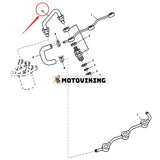 Bränsleinsprutningsrör Assy 8970454062 för Isuzu 3LD1 motor Hitachi EX27U EX27UNA EX30U EX35U EX35UNA EX58MU LX20-2 LX20-3 LX20SL-3