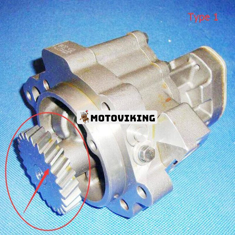 Oljepump 3803698 för Cummins N14 855 motor